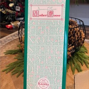 Knowles Mother Goose Porcelain Doll   Goof Little Girl with a Curl